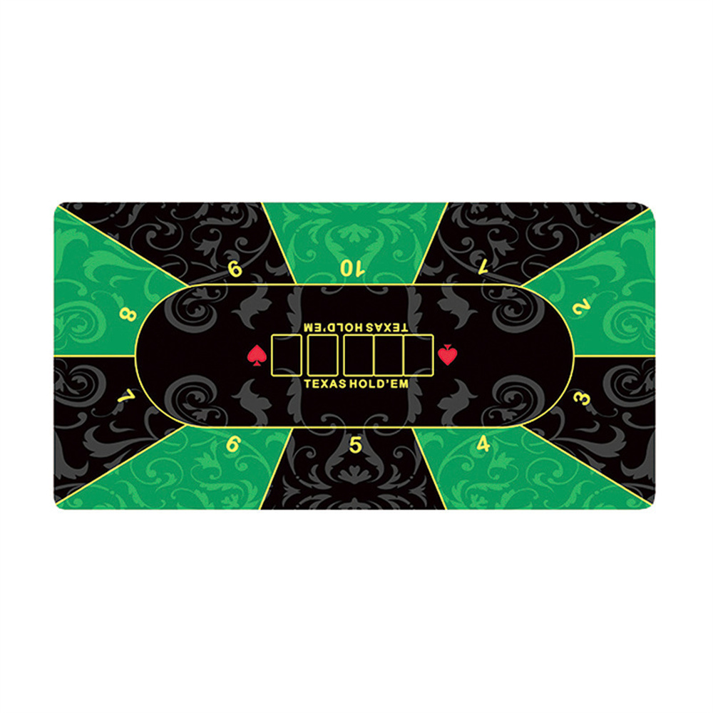 Gaming Desk Mat - Противоскользящий утолщенный коврик для покерного стола