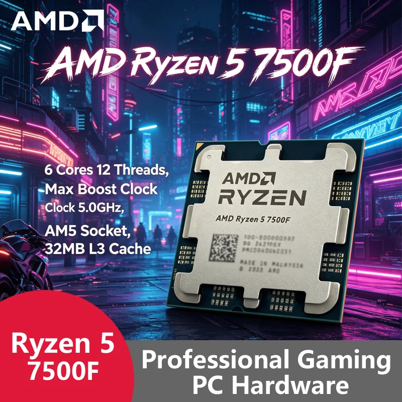 Pc Gaming Ddr5 - Игровой процессор AMD Ryzen 5 7500F