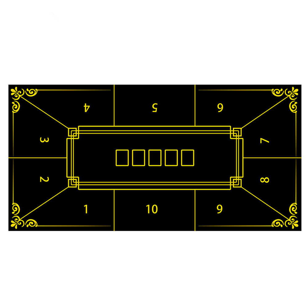 Gaming Desk Mat - Утолщенная резиновая подкладка для покерного стола,