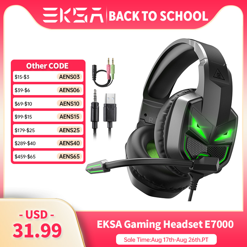 Pc Gaming Y Monitor - EKSA Fenrir ПК Игровые наушники с