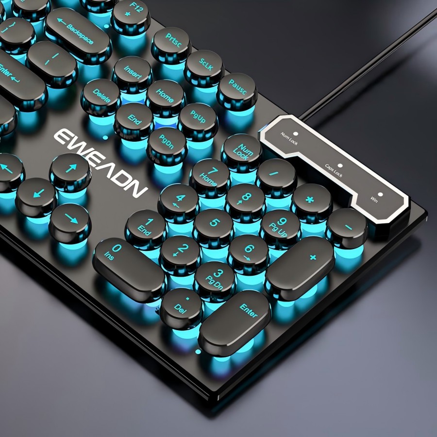 Pc Gaming Keyboards - Игровая клавиатура для пишущей машинки EWEADN,