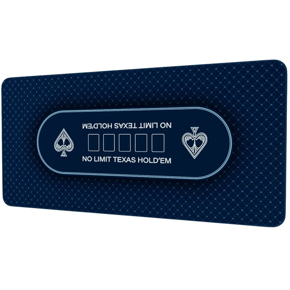 Gaming Desk Mat - Коврик для покера Техасский Холдем, резиновый,