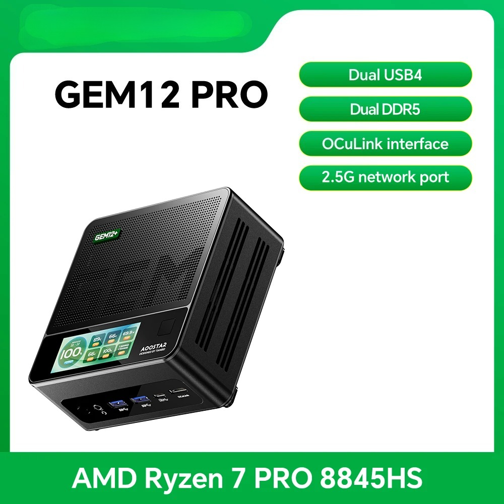 Pc Gaming Ddr5 - Мини-ПК GEM12 Pro с процессором Ryzen