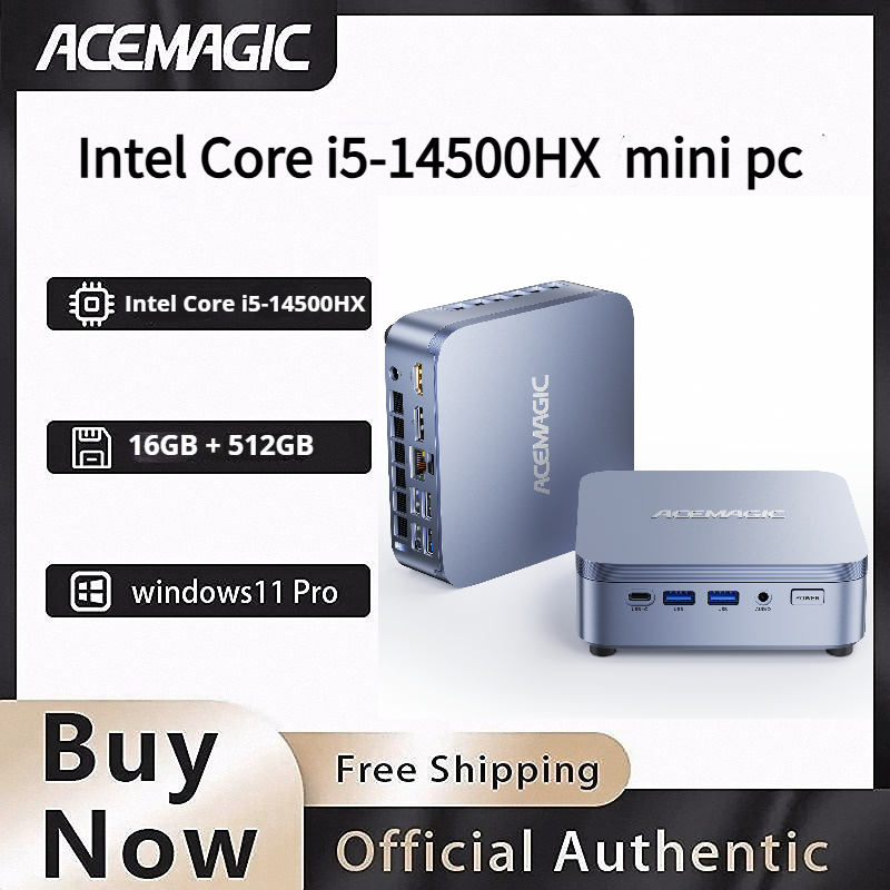 Pc Gaming Ddr5 - Мини-ПК ACEMAGIC с процессором Intel Core