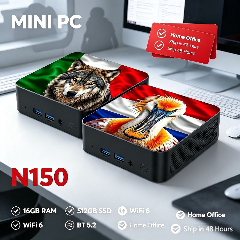 Pc Gaming Gaming - Новый мини-ПК Intel Core N150, 16