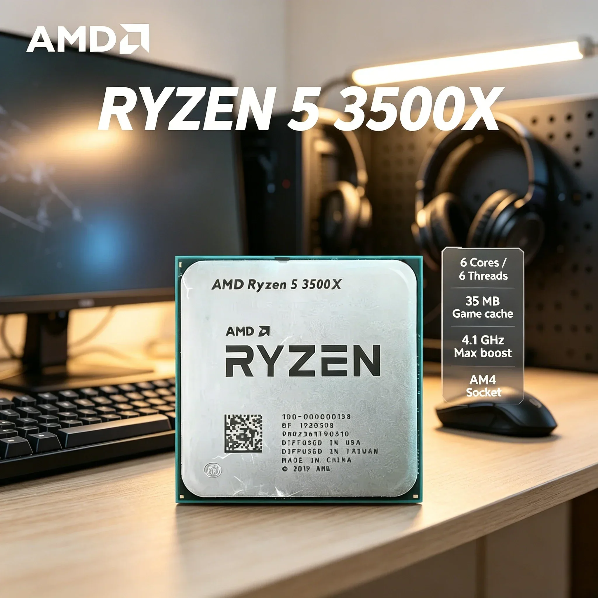 Процессор AMD Ryzen 5 3500X дл – обзор и цена Pc Gaming Cafe