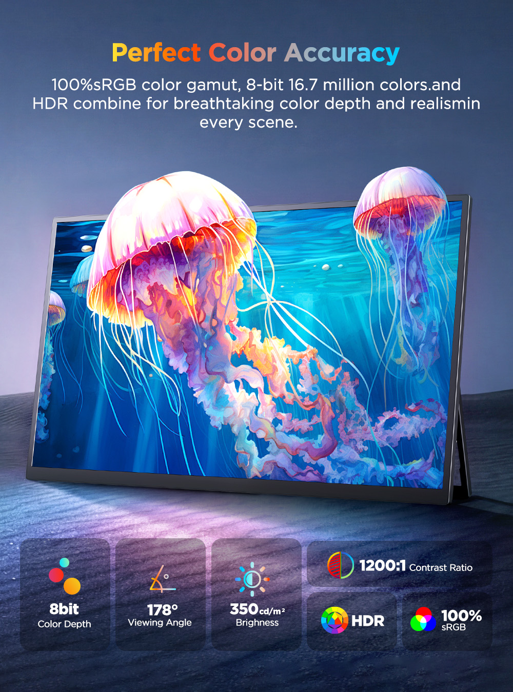 Портативный монитор UPERFECT 4 – обзор и цена Pc Gaming Y Monitor