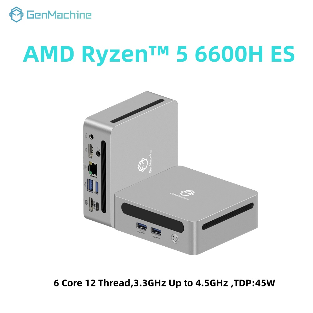 GenMachine AMD Ryzen 5 6600H E – обзор и цена Pc Gaming Ddr5