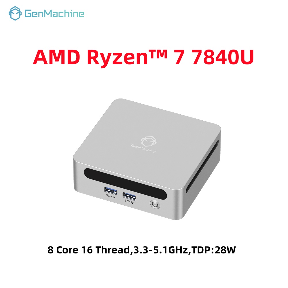 GenMachine Мини-ПК USB4 2.5G L – обзор и цена Pc Gaming Ddr5