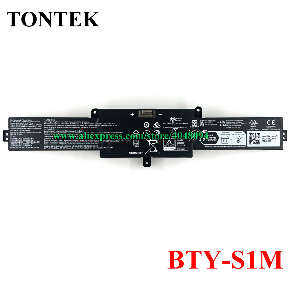 Аккумулятор BTY-S1M для MSI Cl – обзор и цена Pc Gaming Msi