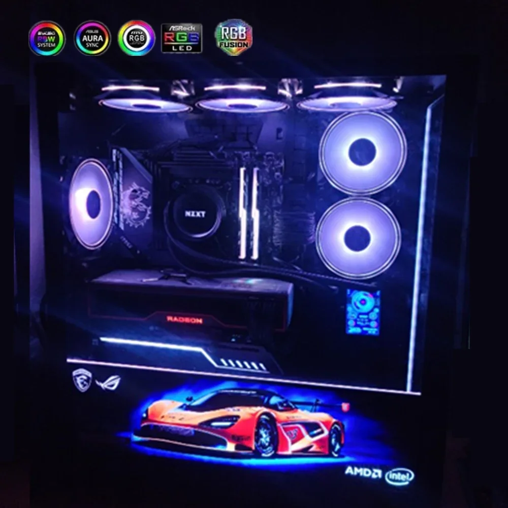 Панель RGB-подсветки DIY для д – обзор и цена Pc Gaming Msi
