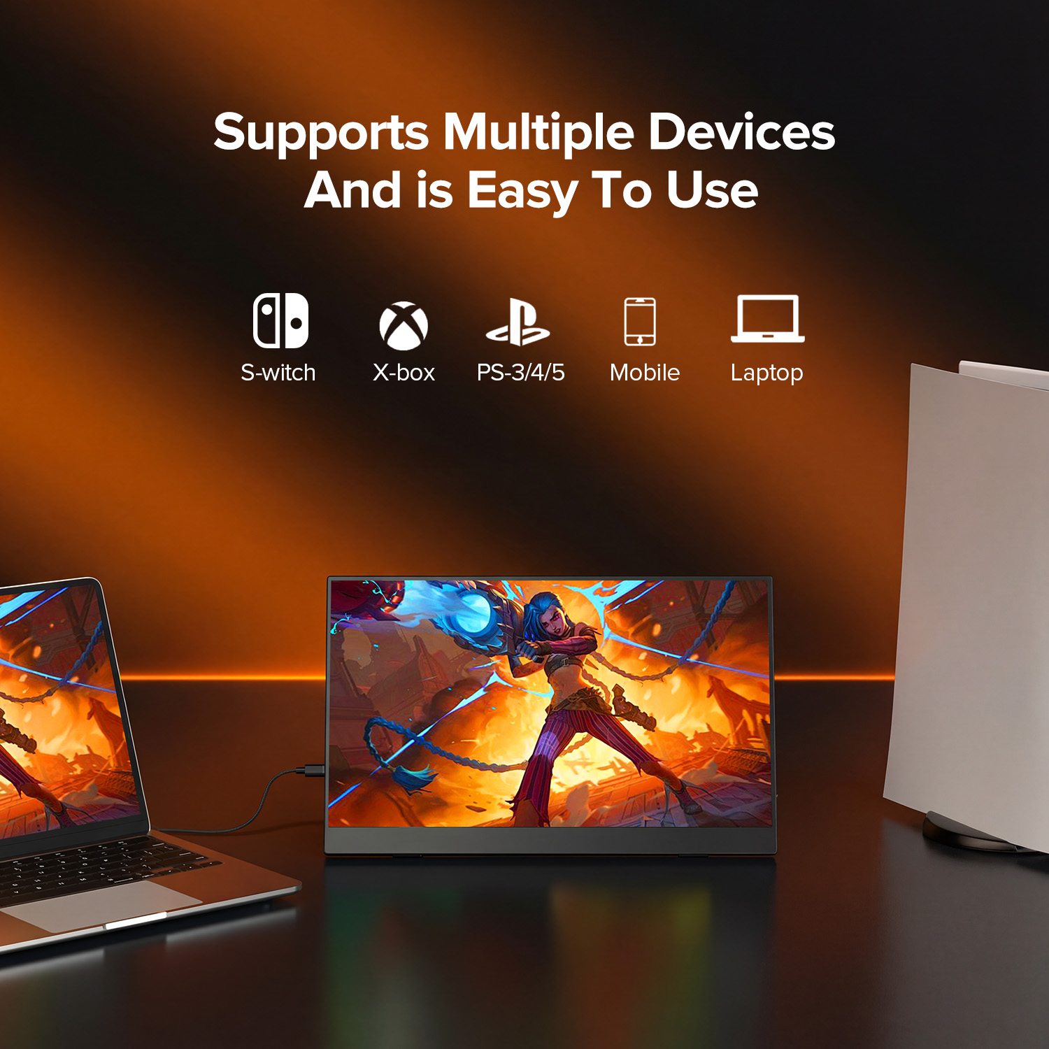 Портативный монитор UPERFECT 1 – обзор и цена Pc Gaming Y Monitor