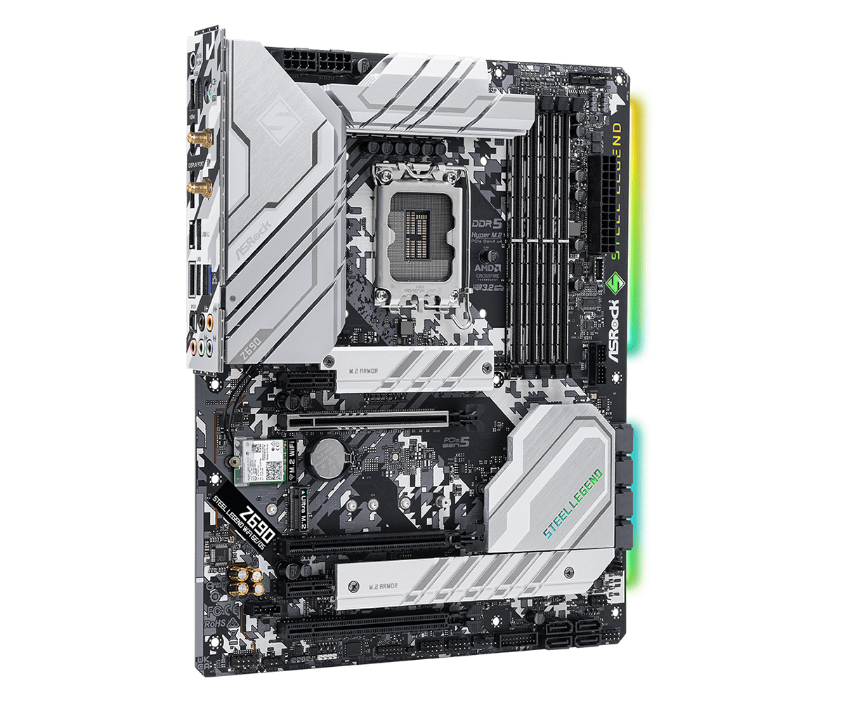 Материнская плата ASROCK Z690  – обзор и цена Pc Gaming Ddr5