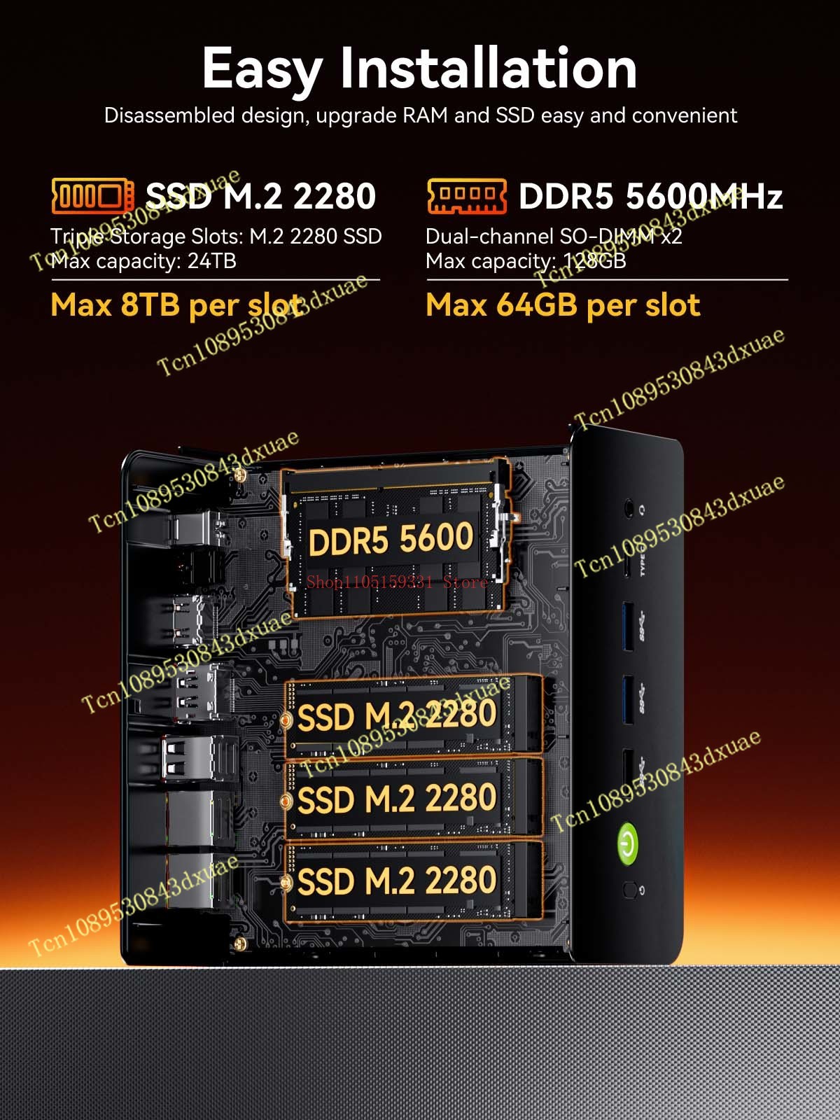 Мини-ПК GMKtec NcuBox K12 на б – обзор и цена Pc Gaming Ddr5