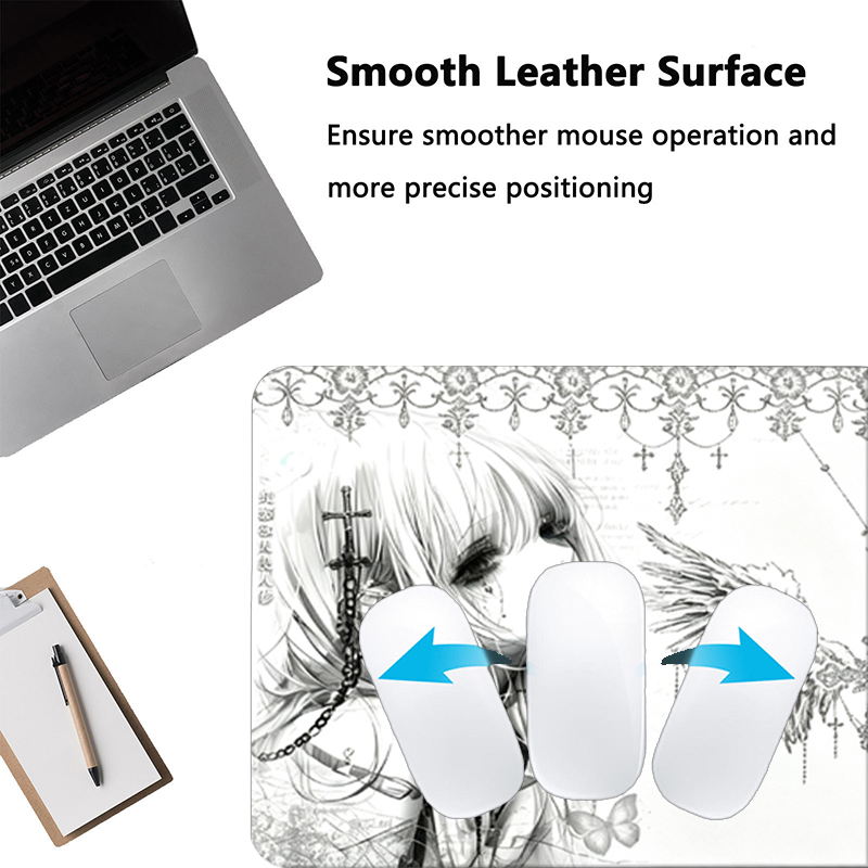 Кожаный коврик для мыши, черно – обзор и цена Gaming Desk Mat