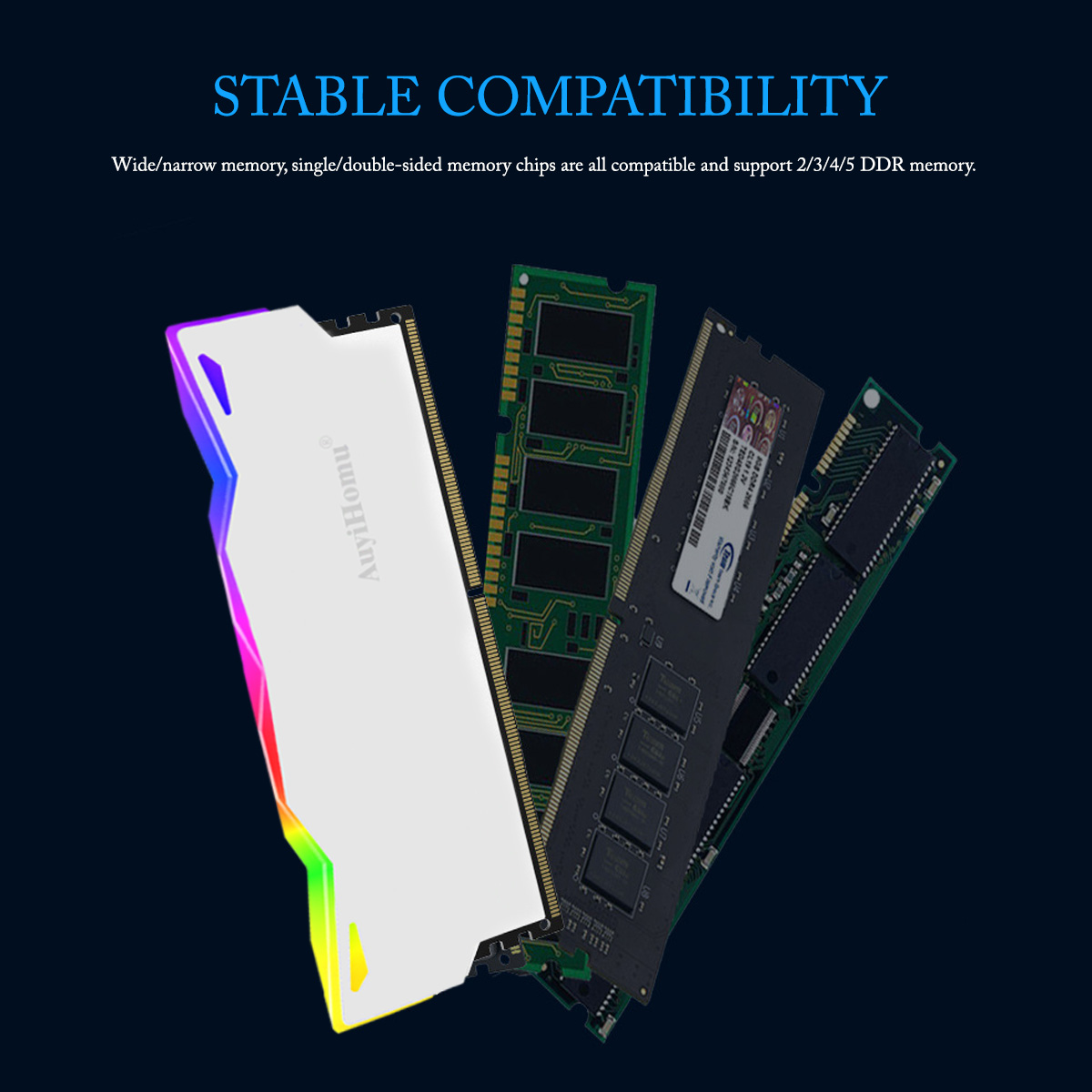 AuyiHomu RGB-кулер для операти – обзор и цена Pc Gaming Ddr5